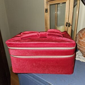 Estee Lauder 2024 Case Only Bag Train Makeup Tote Coquette